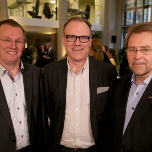 Johan Wadman, trafikdirektör UL, Christer Jernberg, VD Linkon och Karl-Johan Bodell, trafikdirektör KLT